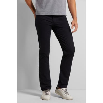 5-Pocket-Hose BUGATTI, Herren, Gr. 32, Länge 32, blau, 96% Baumwolle, 4% Elasthan, regular fit, Hosen 5-Pocket-Hose, mit langanhaltender Farbechtheit