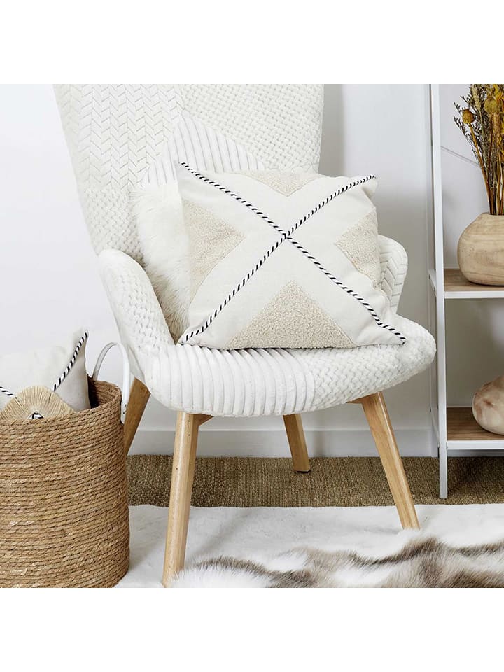 HYGGE Kissen in Beige - (L)40 x (B)40 cm - onesize