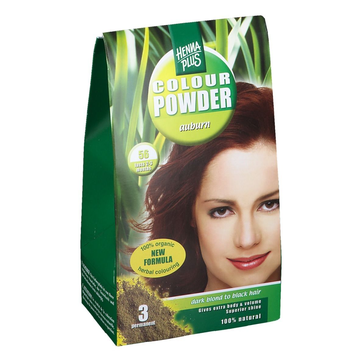 Hennaplus Colour Powder auburn 56 100 g Pulver