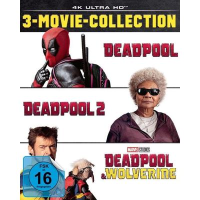 Deadpool - 3-Movie-Collection (4K Ultra HD) [3 BR4Ks], Blu-ray 4K