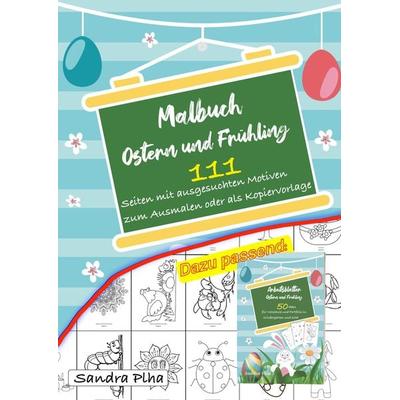 KitaFix Malbuch Ostern und Frühling, Taschenbuch von Sandra Plha, Tredition, 978-3-384-20826-2