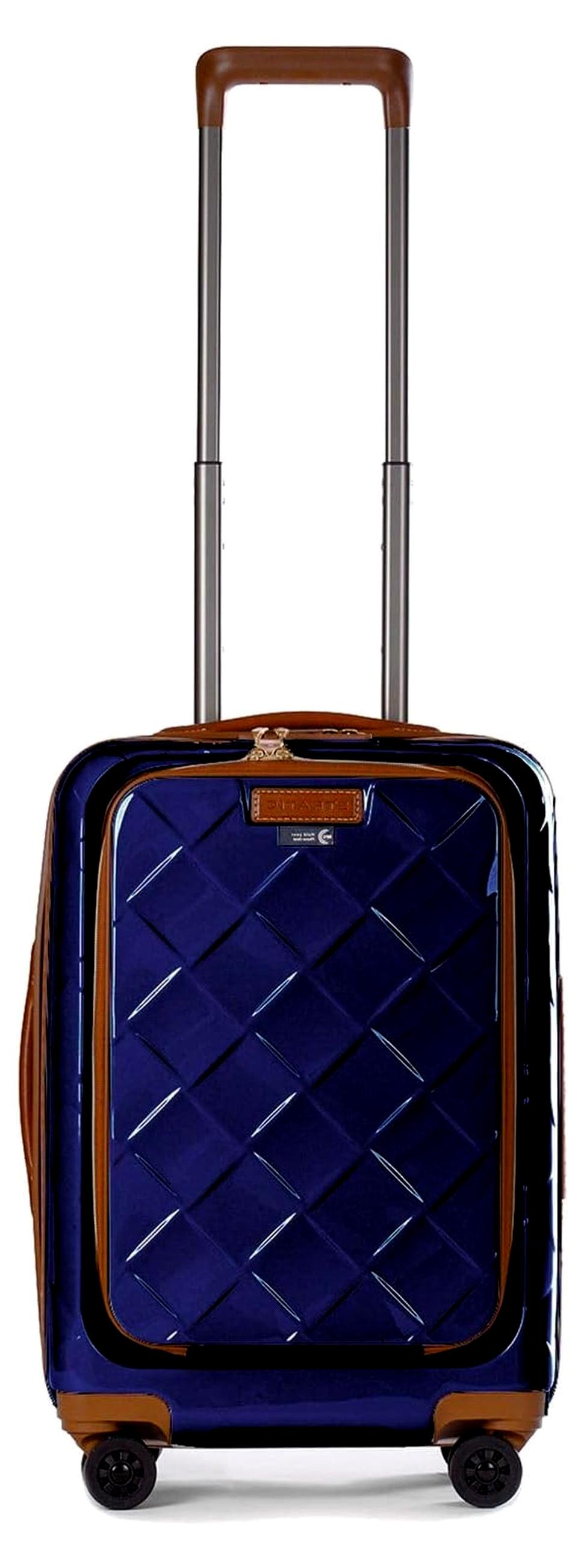 Leather & More Trolley with Front Pocket S Blue