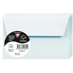Pollen 200x Pollen, Umschlag 90x140 mm, 120g - Blau 5461C