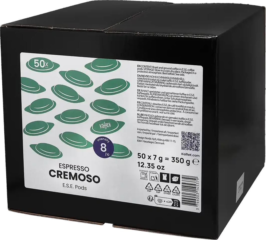 KaffeK   Espresso Cremoso - Budget - 50 E.S.E. pads