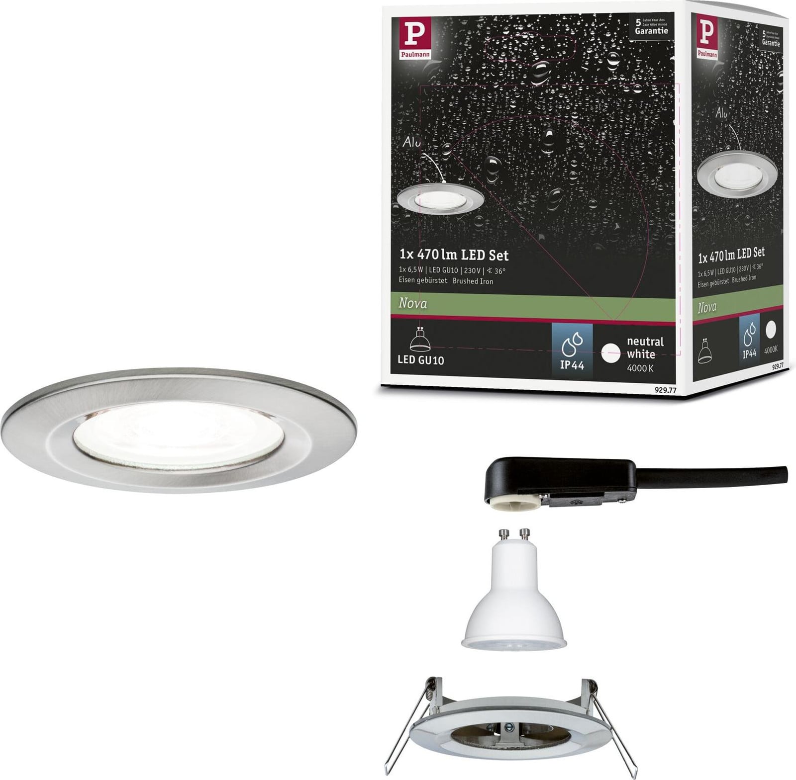Paulmann LED inbouwspot Nova ronde downlight