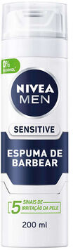 Nivea Men Sensitive Espuma de Barbear 200 ml