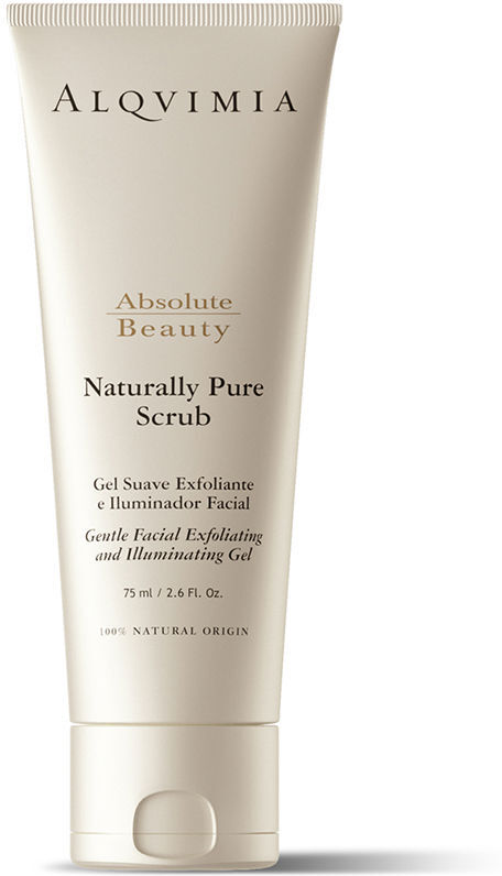 Alqvimia Absolute Beauty naturally pure scrub gentle facial gel 75 ml