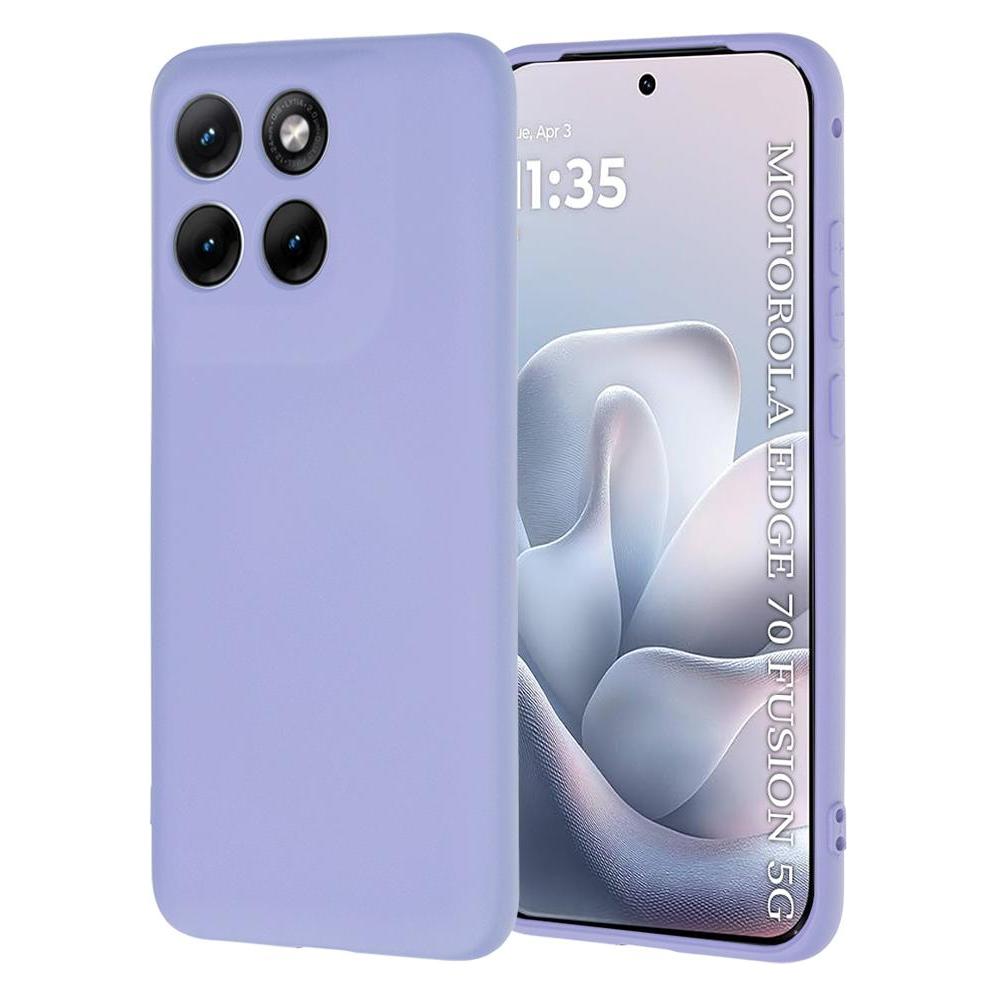 Techsuit - SoftFlex - Motorola Edge 70 Fusion - Light Purple (Motorola Edge 70 Fusion) (69639477)