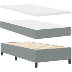 vidaXL, Boxspringbett, Lamisor (Knopfheftung) (80 x 200 cm)
