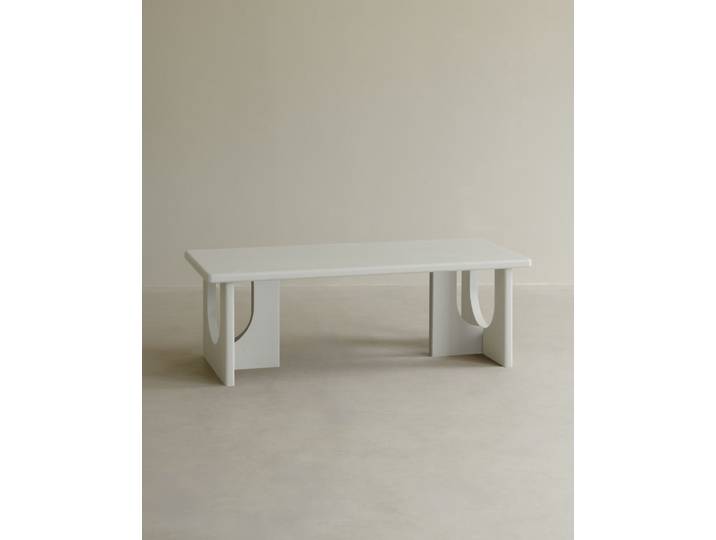 Table basse en microciment 120x50cm