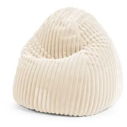 Sitting Point Sitzsack Beanbag Raya XL Stoff Beige Natur