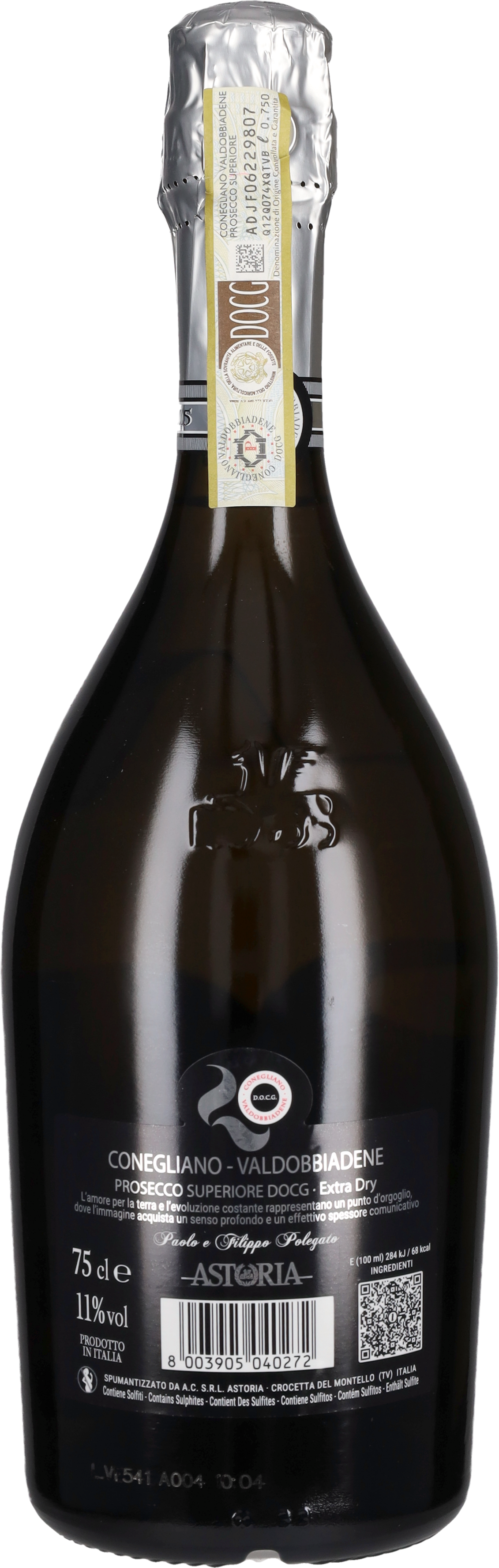 Astoria Prosecco di Valdobbiadene Superiore Millesimato Extra Dry 'Anniversario' 2025