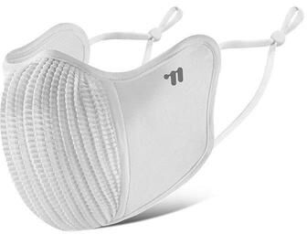 United Cycling Face Mask Ice Silk Breathable UV Protection Running Face Cover One Size white