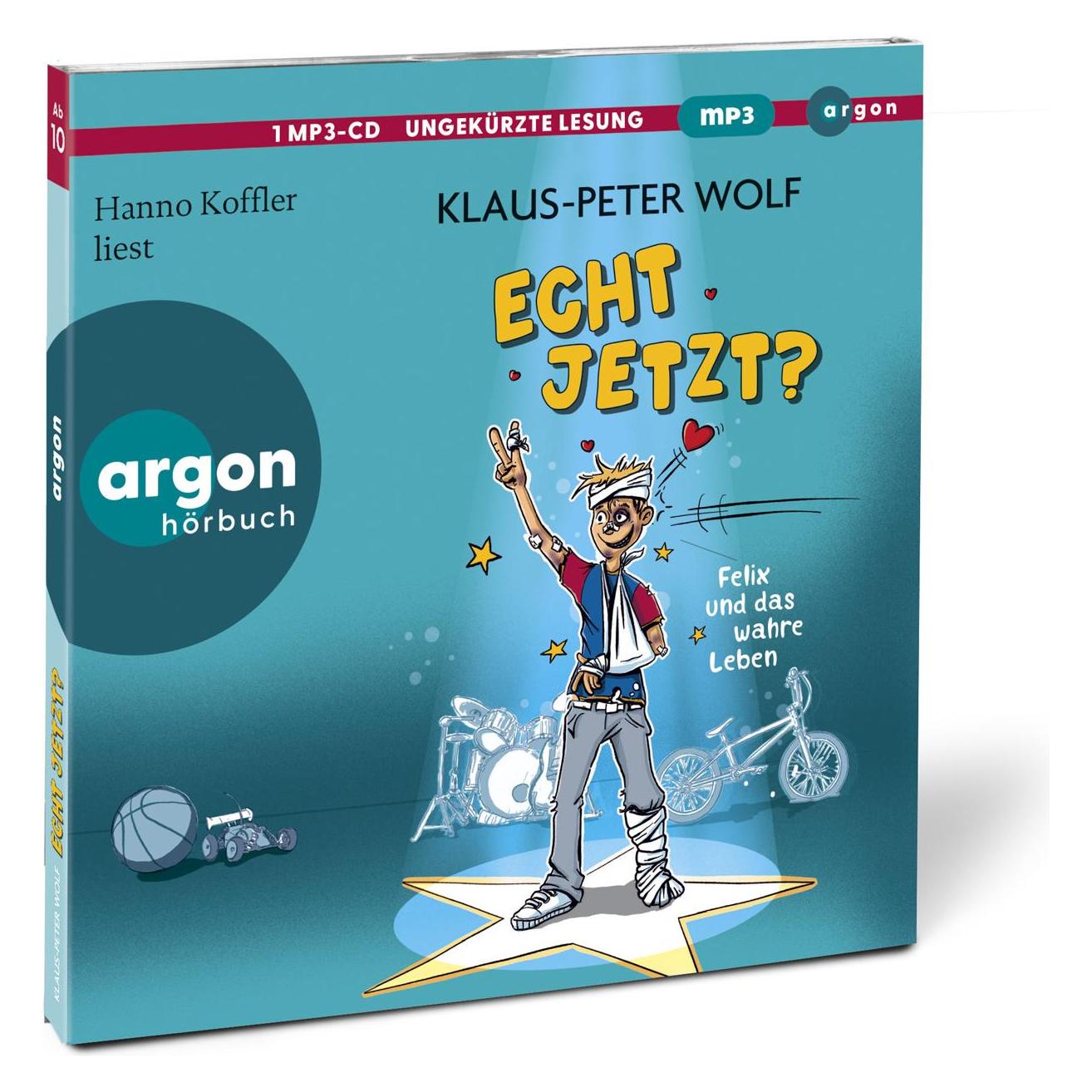S.Fischer Echt jetzt Felix und das wahre Leben (Hanno Koffler, Klaus-Peter Wolf, Deutsch) (8398-4319-2)