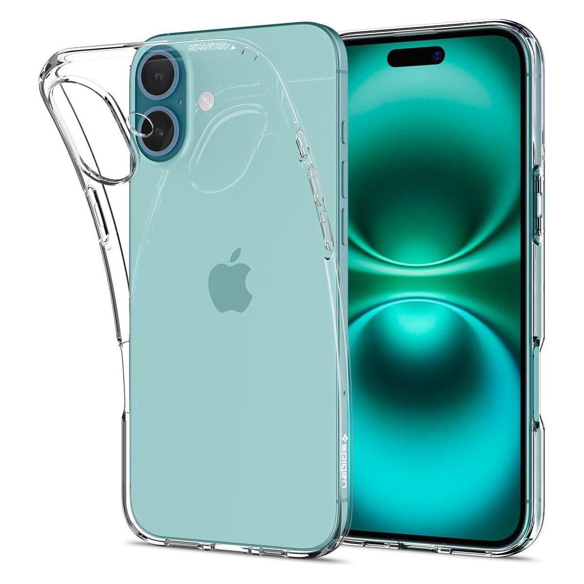 Spigen Liquid Crystal iPhone 16 Plus crystal clear ACS08064 (Apple iPhone 16 Plus) (1489652001)