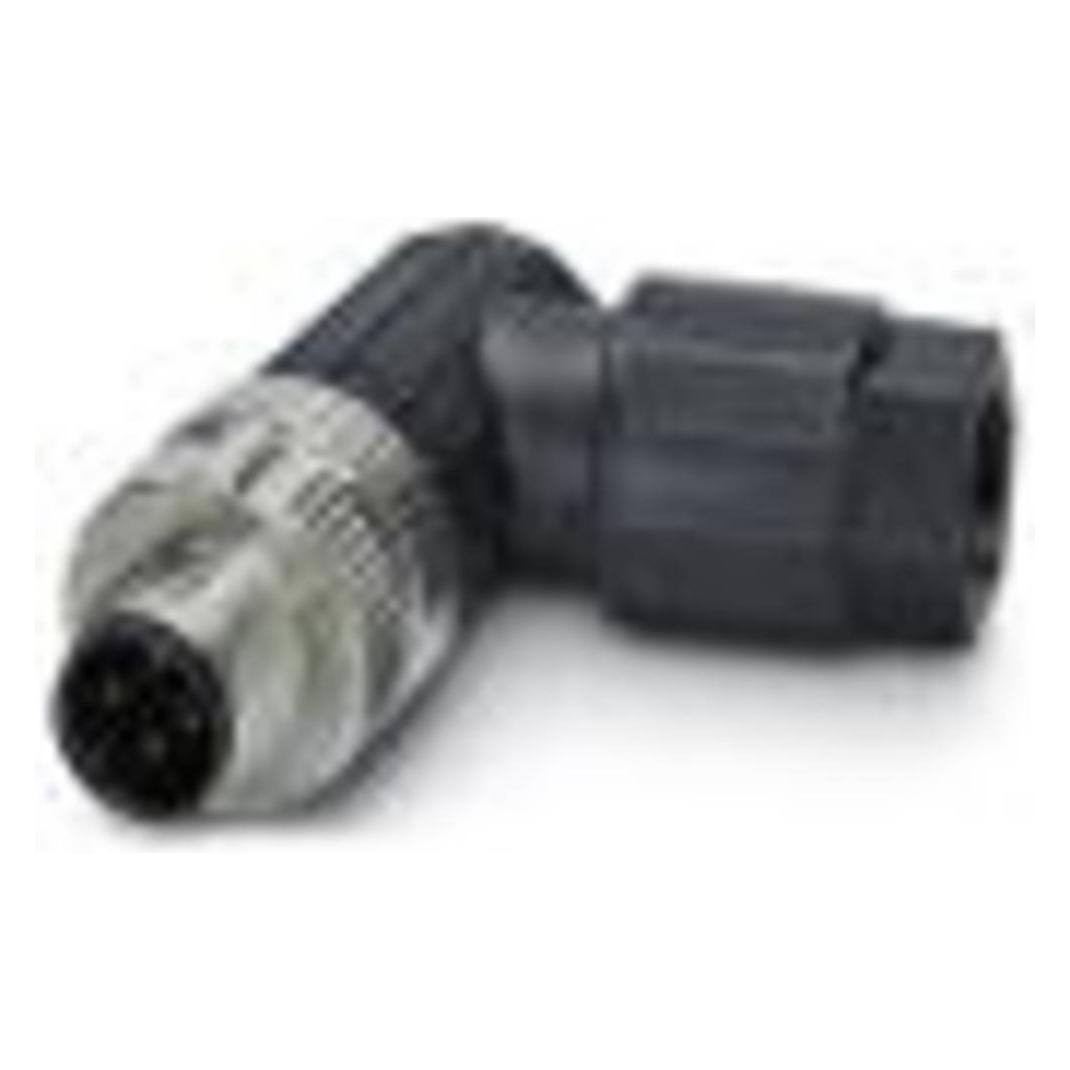 Phoenix Contact M12,4P,RA Plug,SPEEDCON,A-coded,Push-in (1424654)