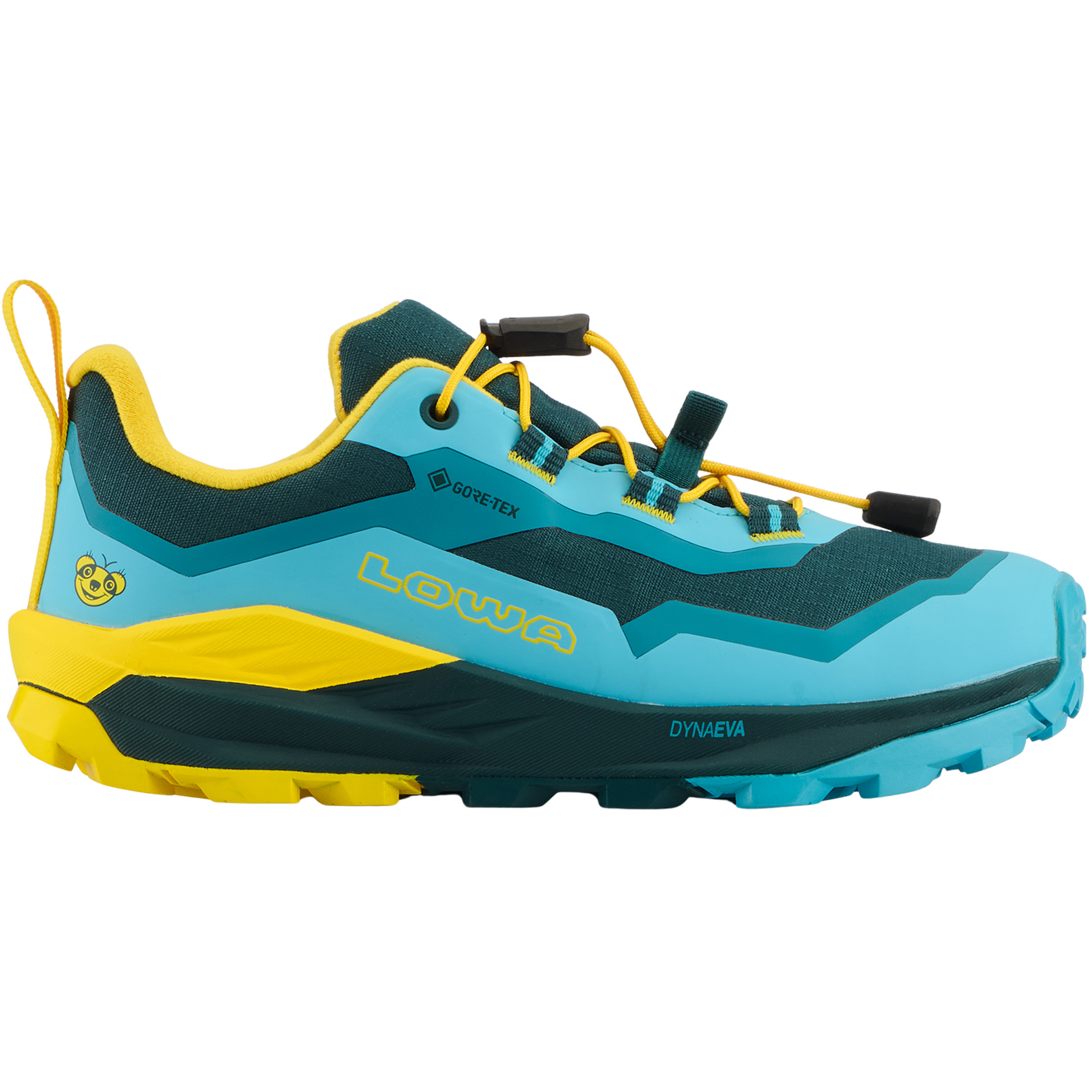 Lowa Fauli GTX Low Kinder Zustiegsschuhe tuerkis Größe 39 Lifestyle Wasserdicht