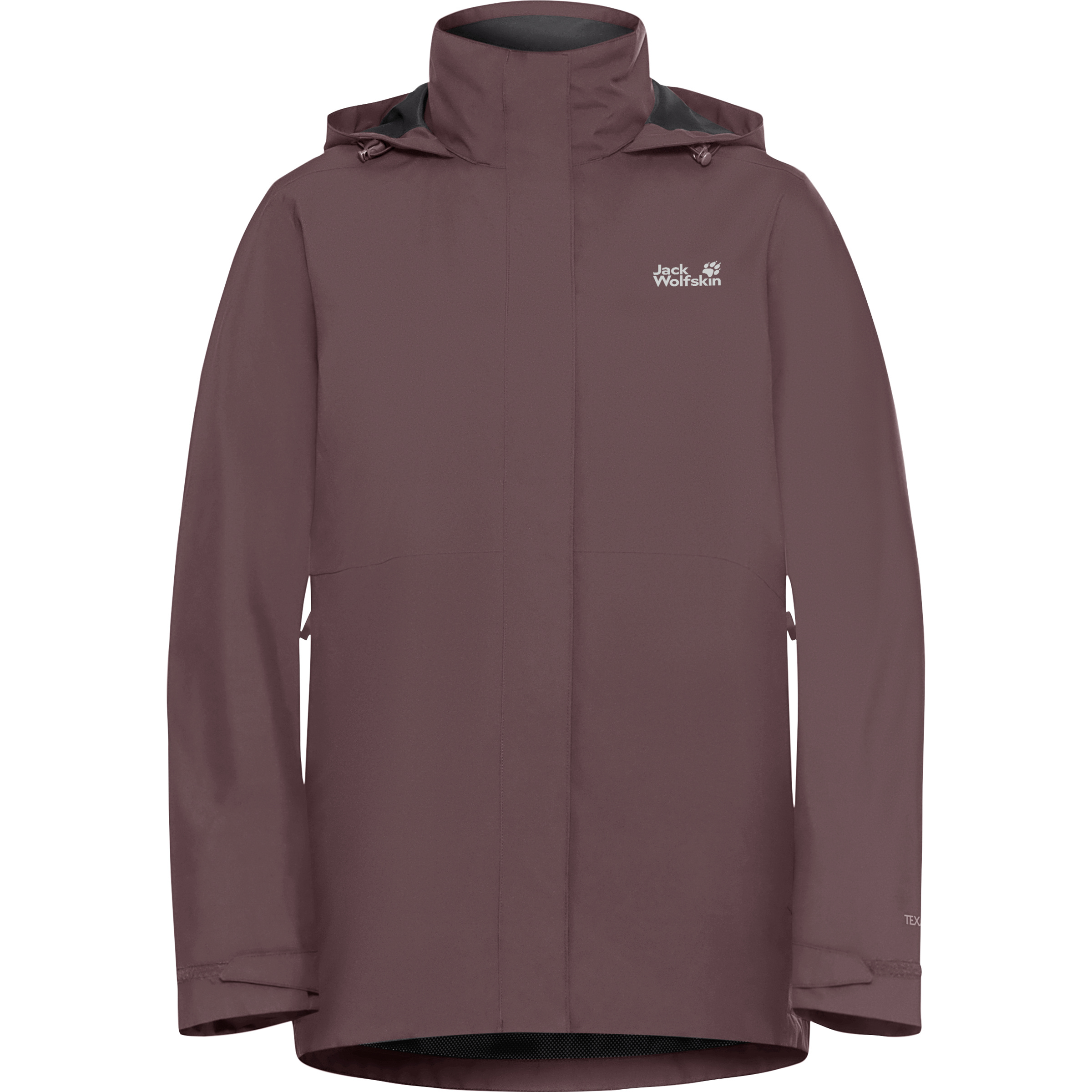 Jack Wolfskin Rotwand 3in1 Damen Doppeljacke braun Größe L Camping Winddicht Wasserabweisend