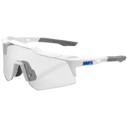 100%, Damen, Sportbrille, Brille Speedcraft XS Matte (Anthracite, White Matt, Blau), Weiss