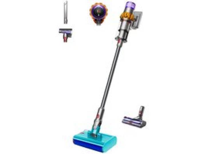 Aspirateur balai sans fil - DYSON V15s Submarine - Lavant et aspirant - 240 AW - Autonomie 60 min