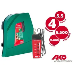 AKO, Gartenzaun, Duo Power X 4000 Weidezaungerät