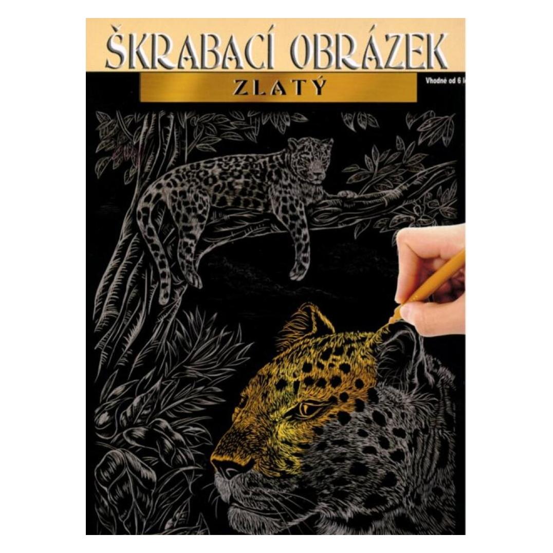 Universal Textiles ARTLOVER Rubbelbild (gold) - Eagle (SCC-EP200)