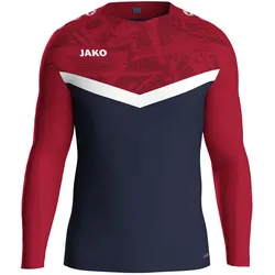 JAKO Iconic Sweatshirt 901 - marine/chili rot S