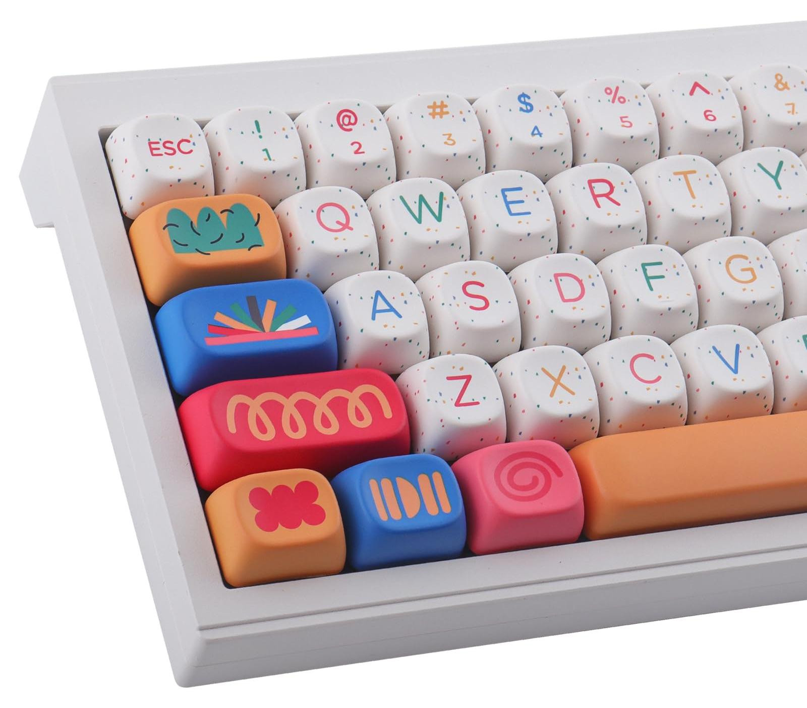 Selius PBT keycaps 126 toetsen voor mechanische gaming-toetsenborden