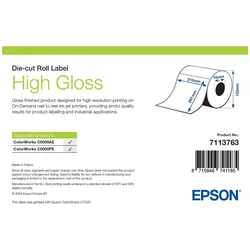 Epson, Etikettenrolle, High Gloss Label Die-Cut Roll (210 mm)