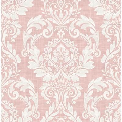 NextWall Cora Damask Peel and Stick Wallpaper - 20.5 in. W x 18 ft. L