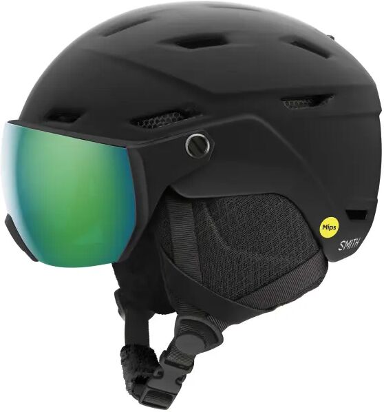 Skihelm Smith Survey MIPS Visor Junior (M - Green Mirror)