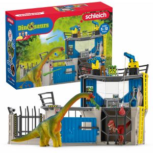 schleich Spielset DINOSAURS 41462, ab 5 Jahre, Große Dino-Forschungsstation, 72 Teile