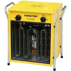 MCS MASTER ELEKTROHEIZUNG B15EPB 400V 15kW, Heizlüfter, Schwarz, Gelb