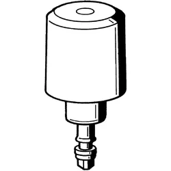 KWC Aquarotter Oberteil, f. Selbstschlussvtl. DN20, waschen, 2000104402, 2000104402 2000104402