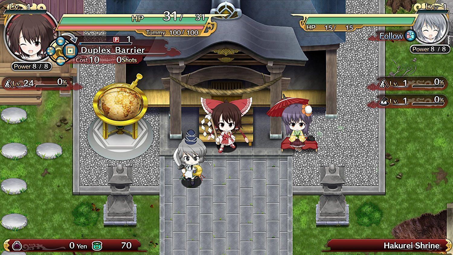 Touhou Genso Wanderer PS4 (Käytetty)
