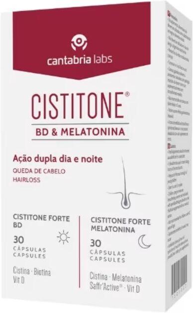 Cistitone Forte BD e Melatonina 60 cápsulas
