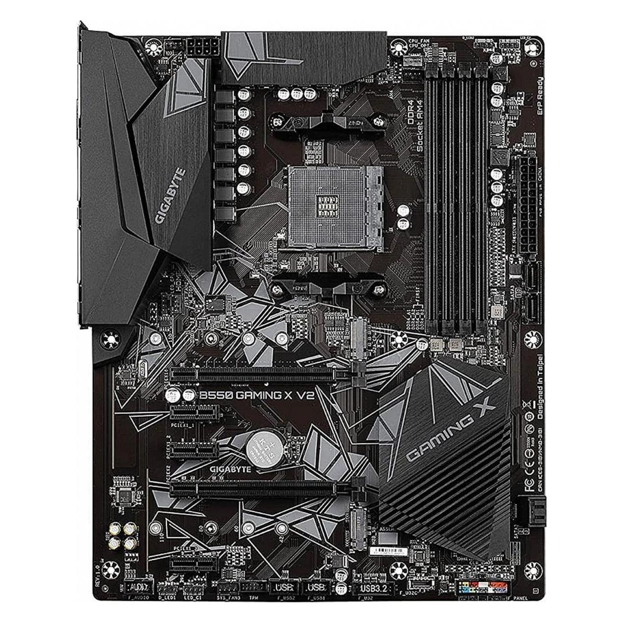 Gigabyte B550 GAMING X V2 (AM4, AMD B550, ATX) (B550 GAMING X V2)