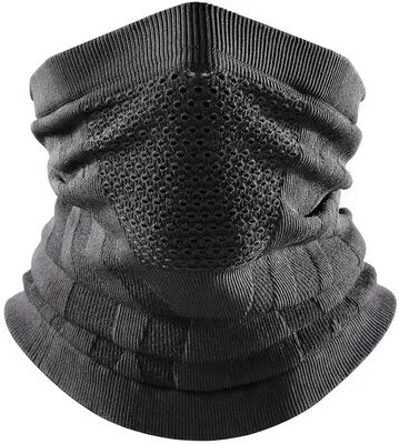 Silver Stone Store Windproof Winter Neck Warmer, Gaiter Balaclava Face Mask For Ski, Snowboard, Motorcycle Cycling, All Weather Gear For Me black