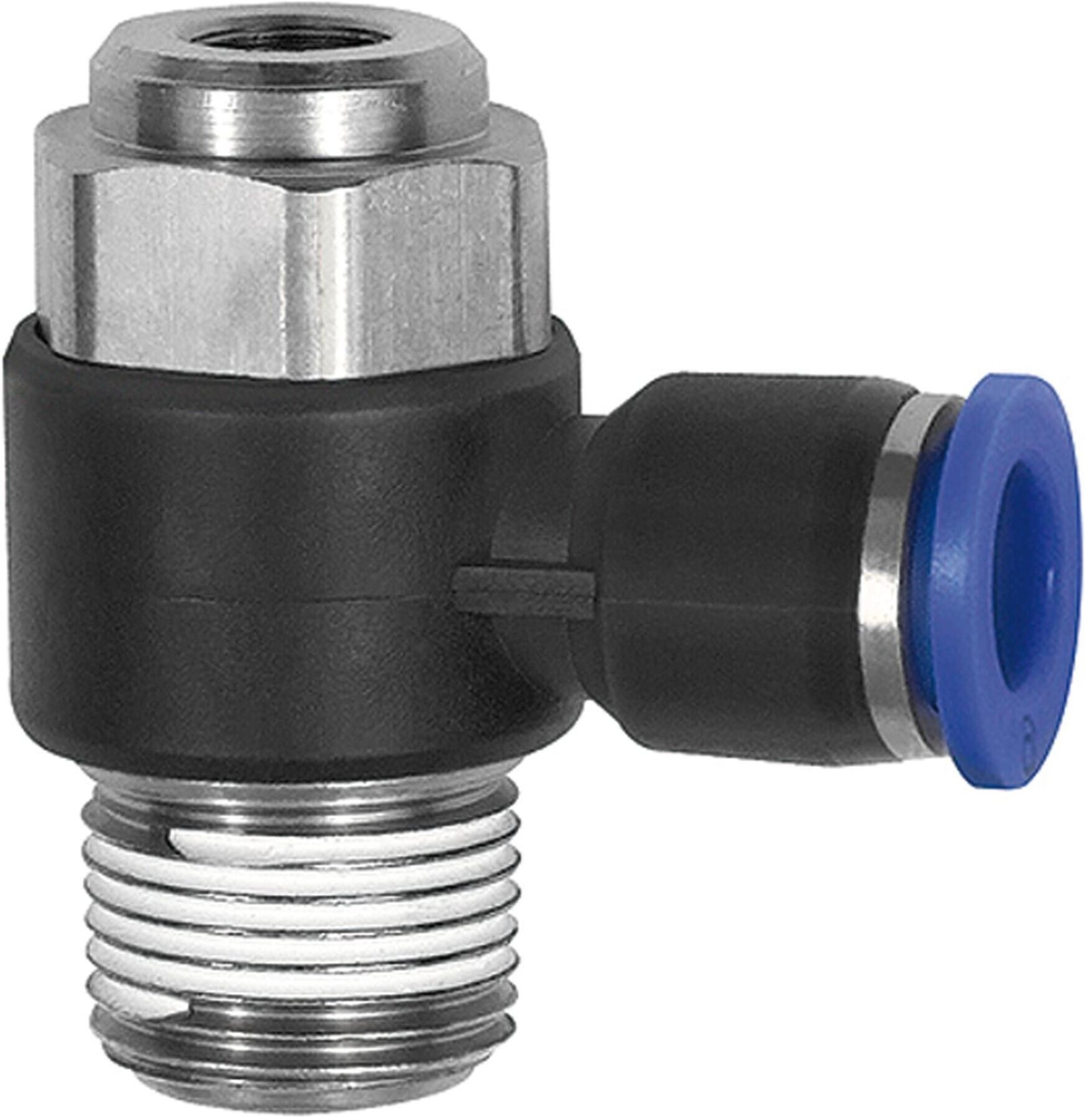 Riegler Drosselrückschlagventil »Blaue Serie « Abluftdros., R 1/2 a. Ã˜12mm (297.012-12)
