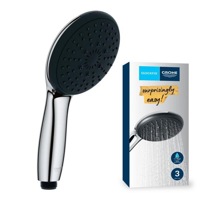 Grohe Vitalio Start 110 Handbrause 26031001 3 Strahlarten chrom