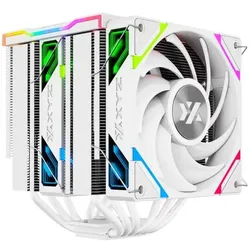 xyz Ventilateur pour processeur Thermax 6 Pro Duo RGB (Blanc), PC Lüfter, Weiss