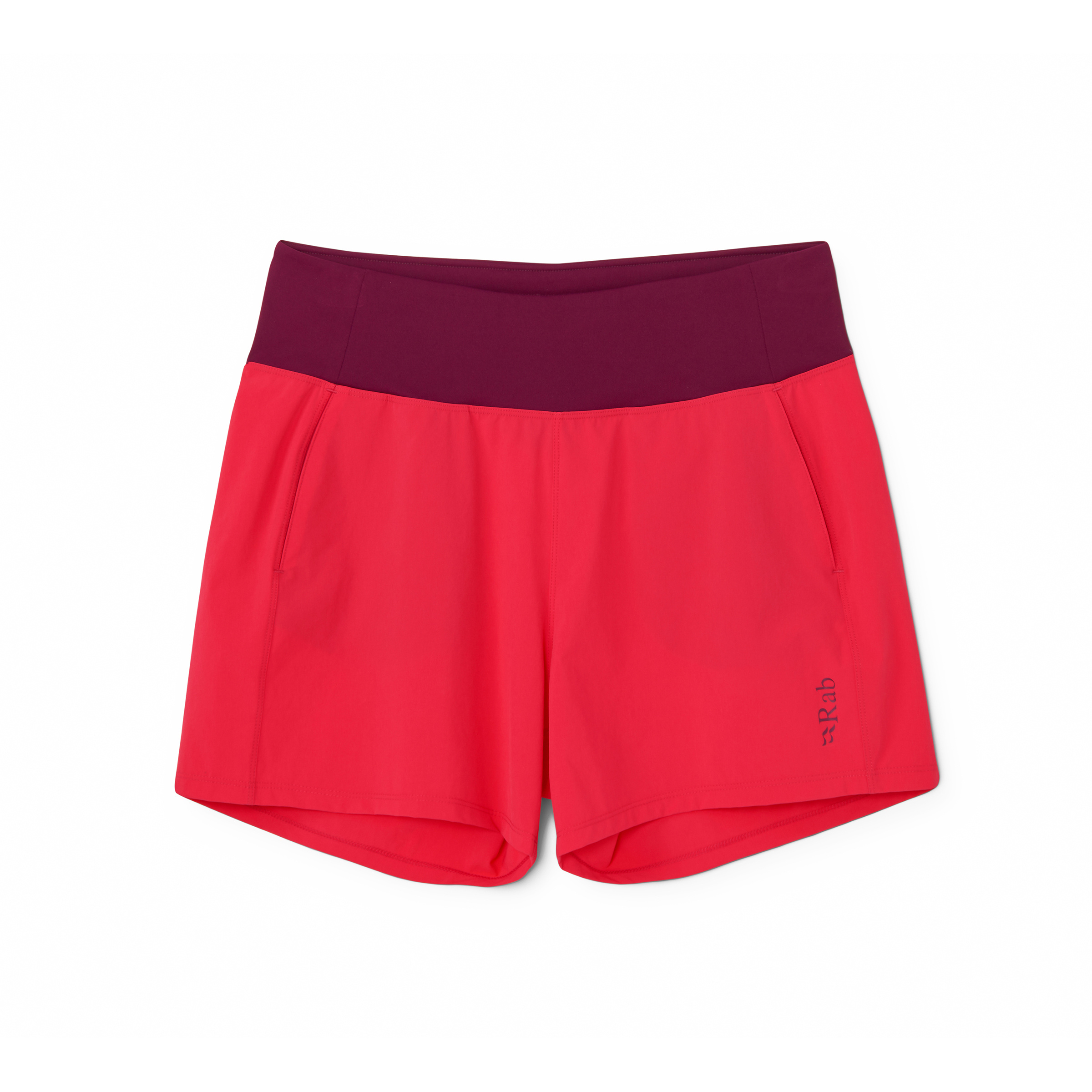 Rab Momentum Damen Kurze Hosen pink Größe XL Trekking Windabweisend Wasserabweisend
