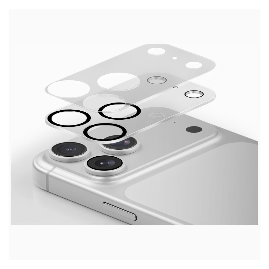 Uniq Camera Lens Protector Optix Clearshield Frameguard for iPhone 18 Pro crystal clear w applicator (Apple iPhone 18 Pro) (UNIQ)
