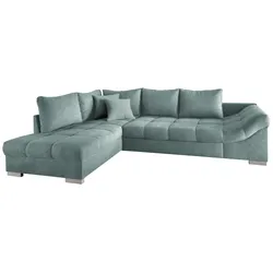Wohnlandschaft Alvito Mintgrün Nylon/Mikrofaser