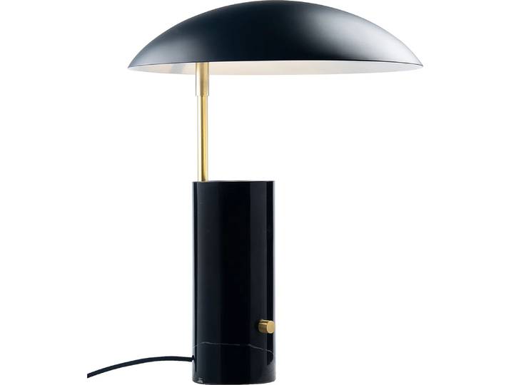 Lampe à poser NORDLUX Mademoiselles avec socle en marbre\, Variante : Ø 320 x 417 mm\, GU10\, noir