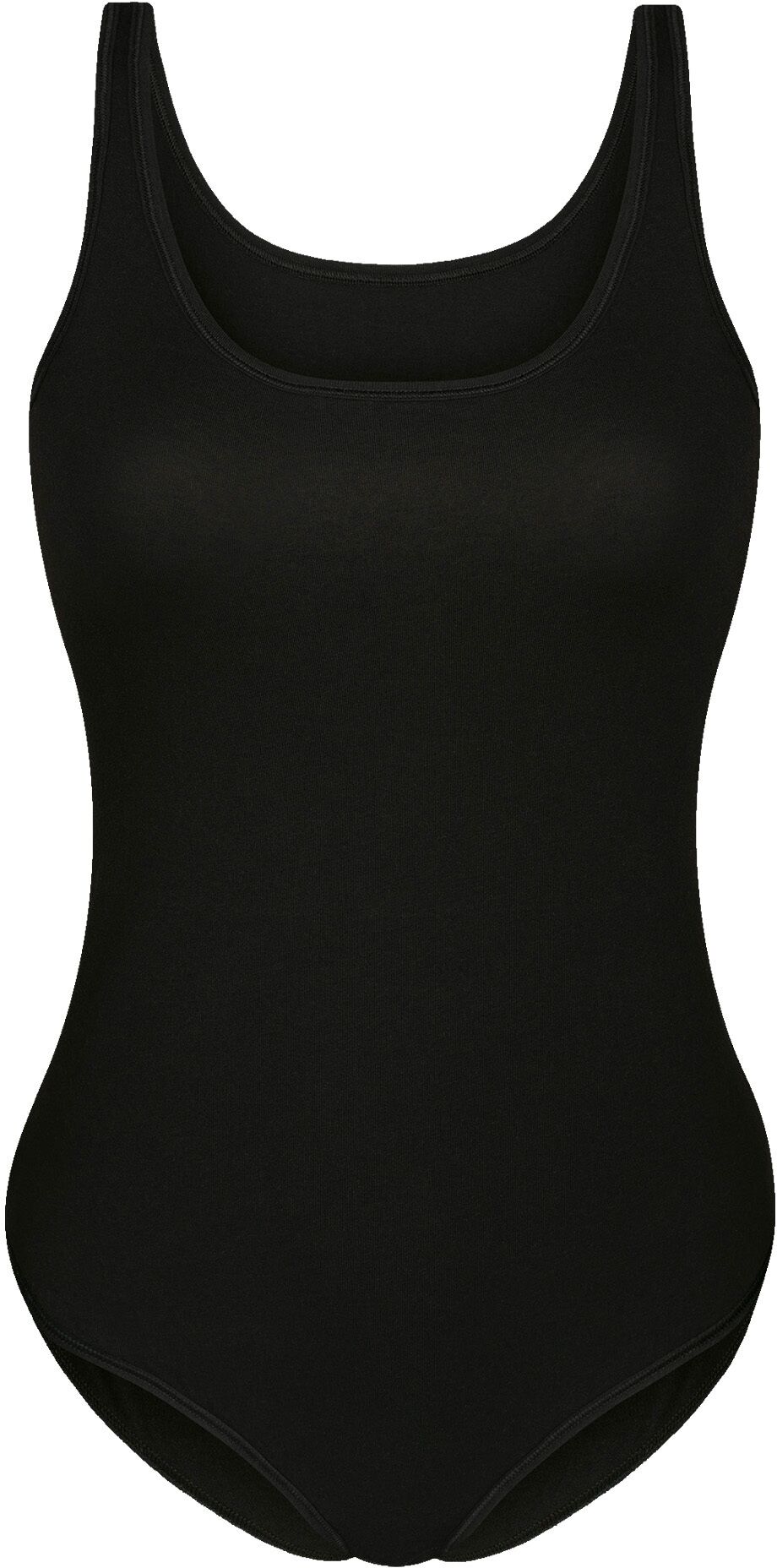 Body SASSA "2er Pack Body CASUAL COMFORT", Damen, Gr. 36, N-Gr, schwarz, Bodys Body