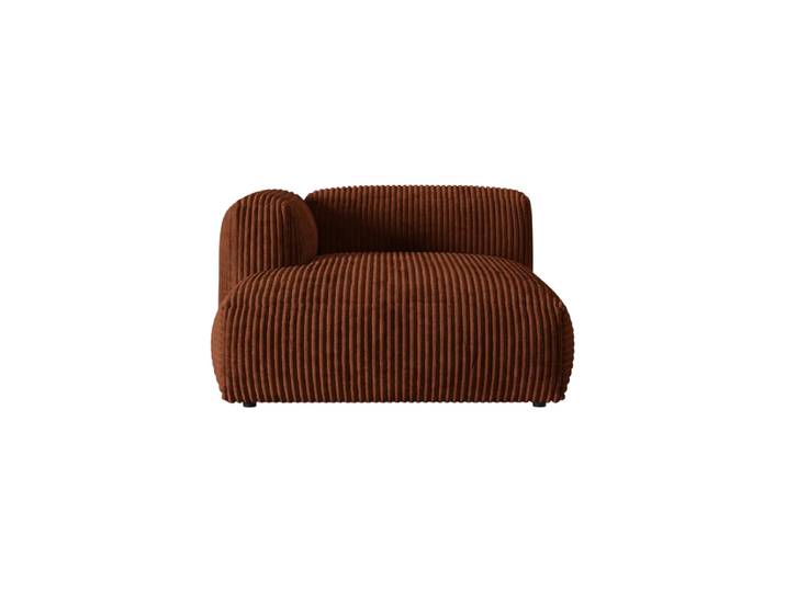 Modulares Design Chaiselongue „Martina“ Cord Terracotta Micadoni