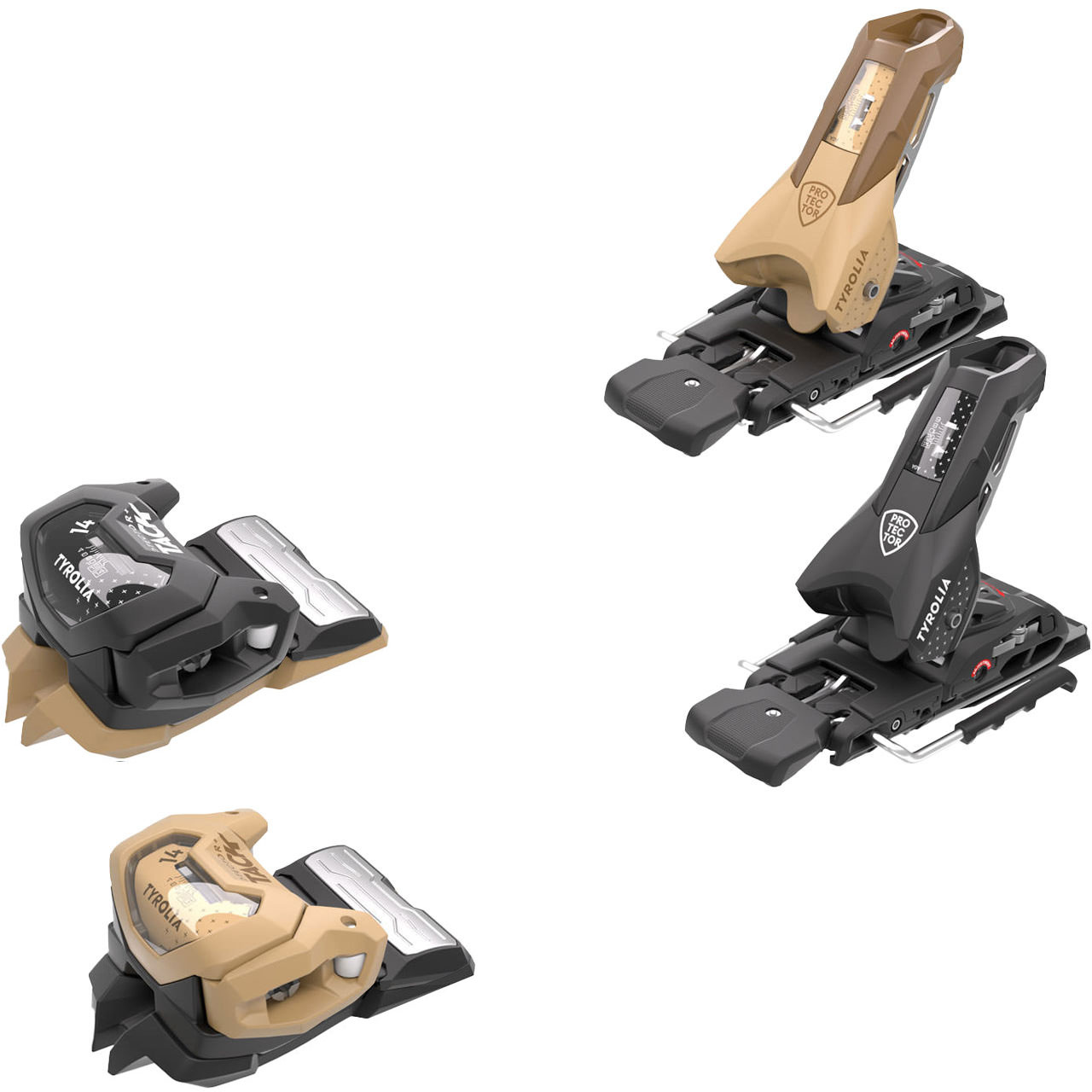 Tyrolia Protector+ Attack 14 GW sand/black Edition