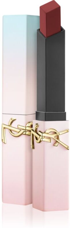 Yves Saint Laurent Rouge Pur Couture The Slim dünner, mattierender Lippenstift mit Ledereffekt Farbton 1966 Rouge Libre 2.2 g