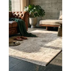 Teppich Pflegeleicht Beige 120x160 cm - SCRIVIA   Kadima Design